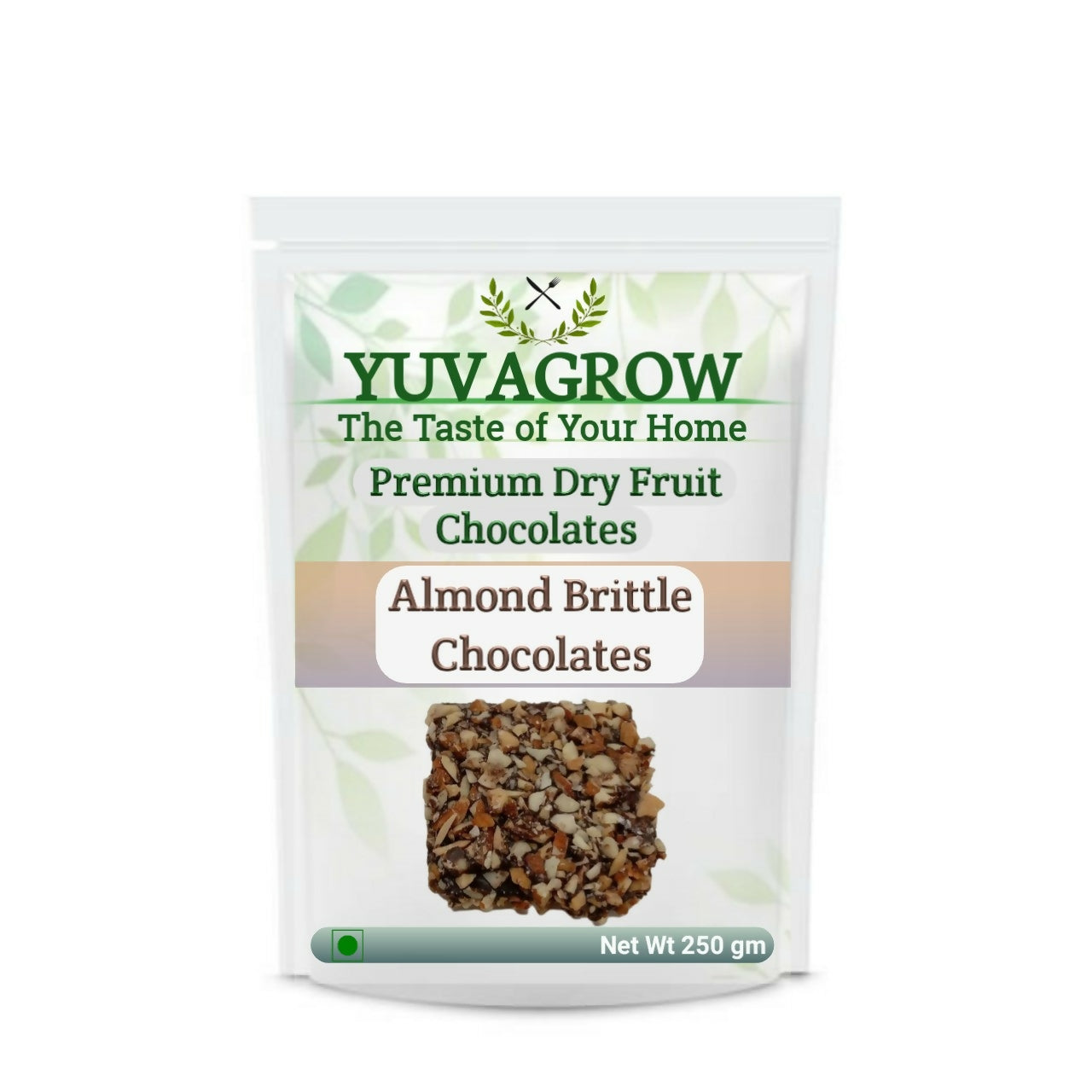 Yuvagrow Almond Brittle Chocolates  Grab2Buy Yuvagrow Grab2Buy