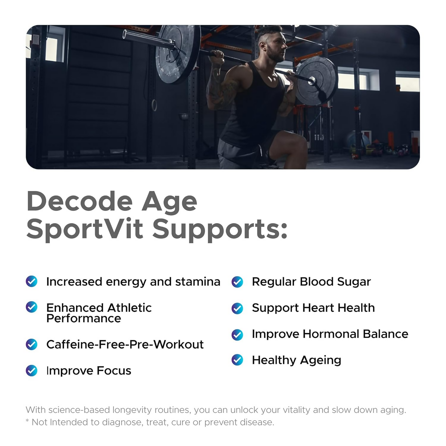 Decode Age SportVit Capsules Genie India