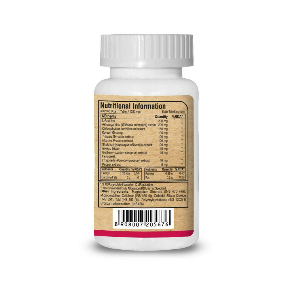 Pure Nutrition Ashwaginseng Veg Tablets 
