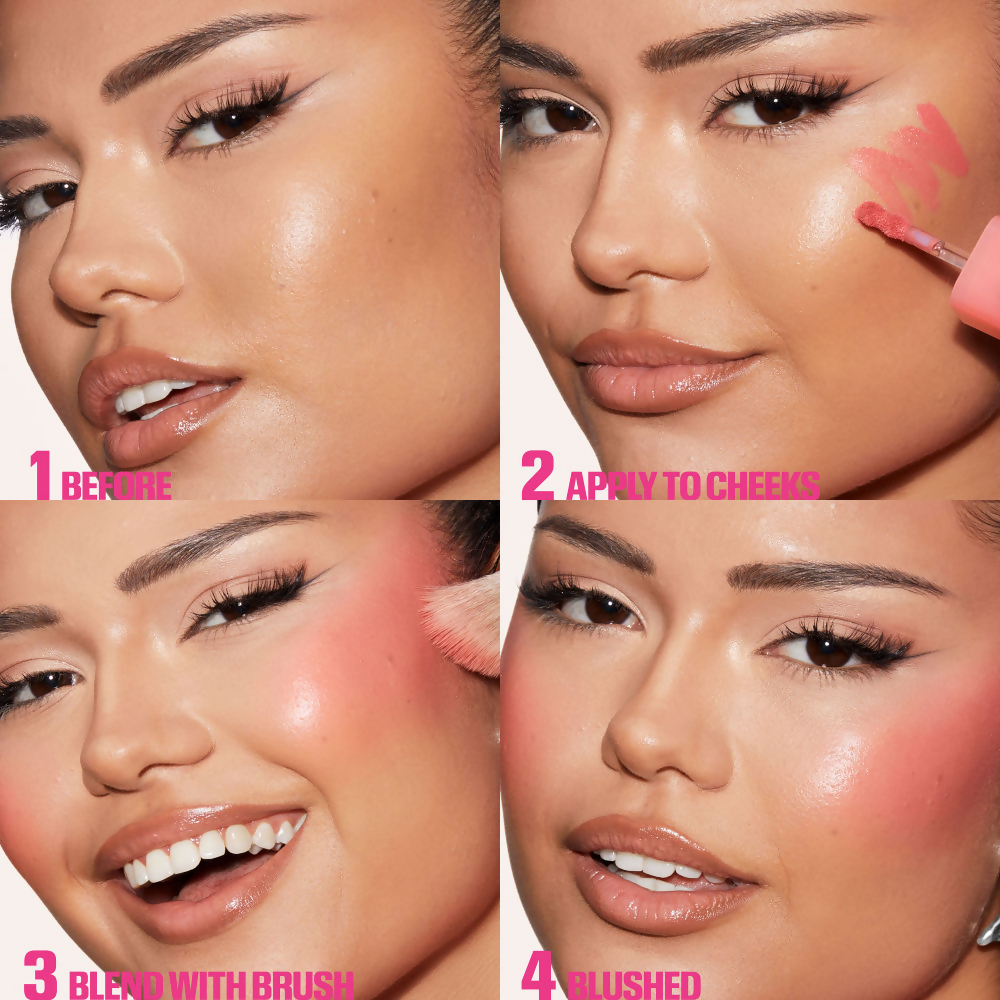 Huda Beauty Blush Filter Liquid Blush - Sunset Lychee | Swadesiicart