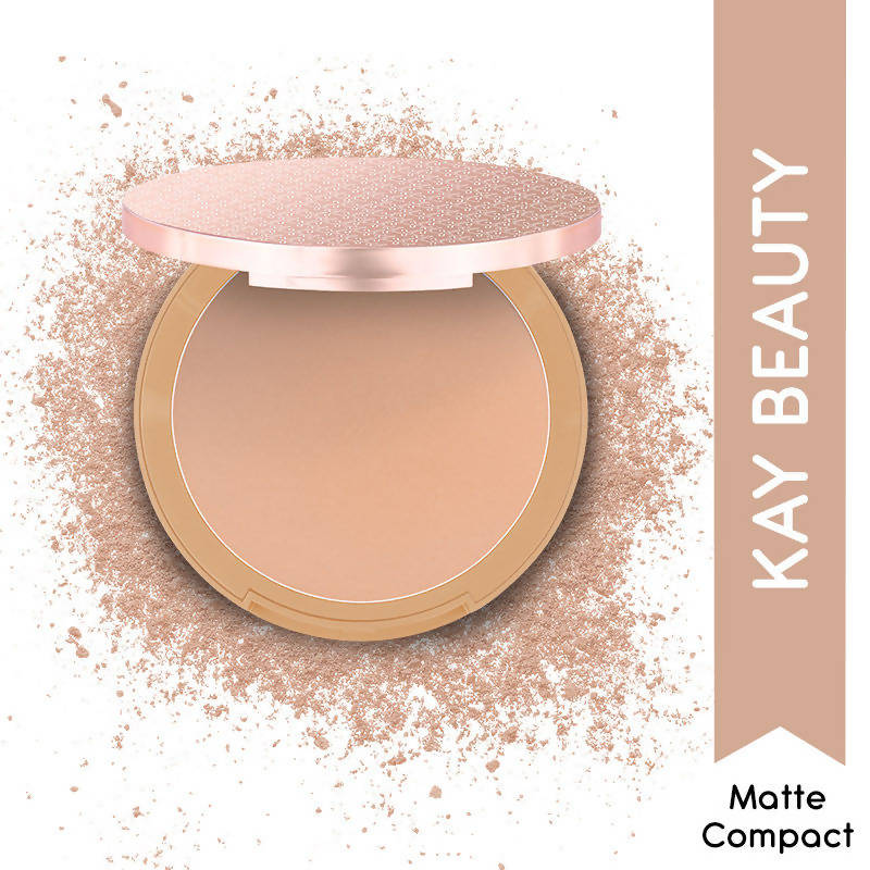 Kay Beauty By Katrina Kaif Matte Compact - 140P Medium 