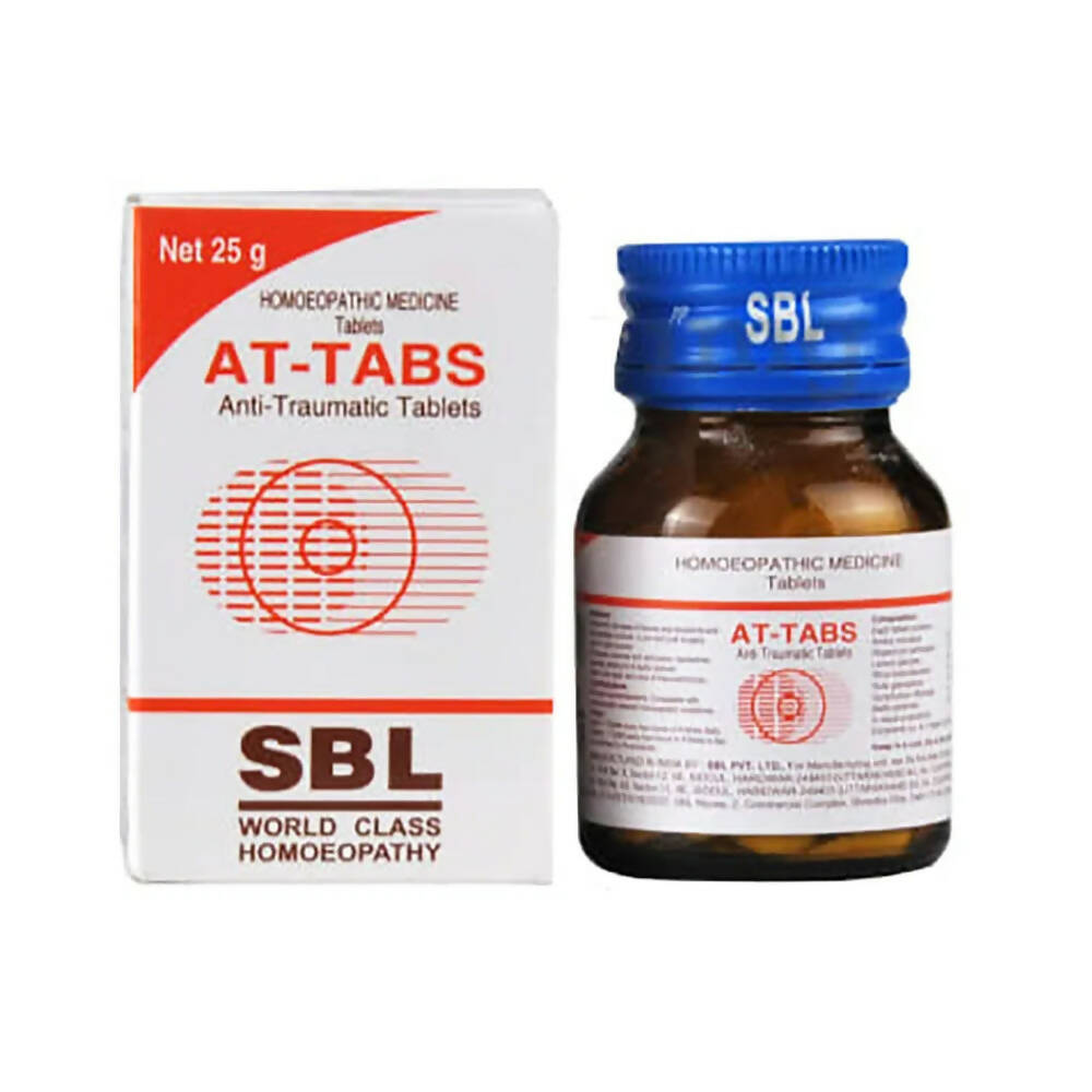 SBL Homeopathy AT-Tabs Ant - Traumatic Tablets 