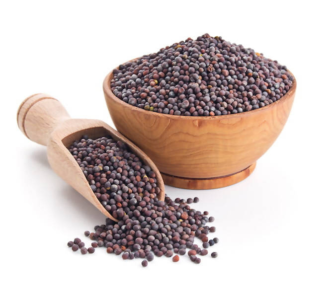 Organic Mustard Black Big Seeds