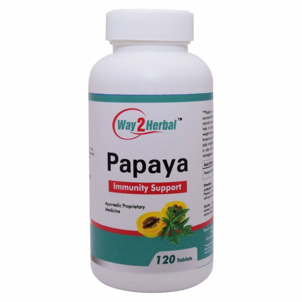 Way2herbal Papaya Tablets 