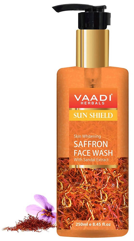 Vaadi Herbals Skin Whitening Saffron Face Wash With Sandal Extract  Grab2Buy Vaadi Herbals Grab2Buy