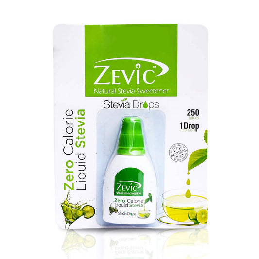 Zevic Stevia Zero Calorie Liquid 250 Drops  Grab2Buy Zevic Grab2Buy