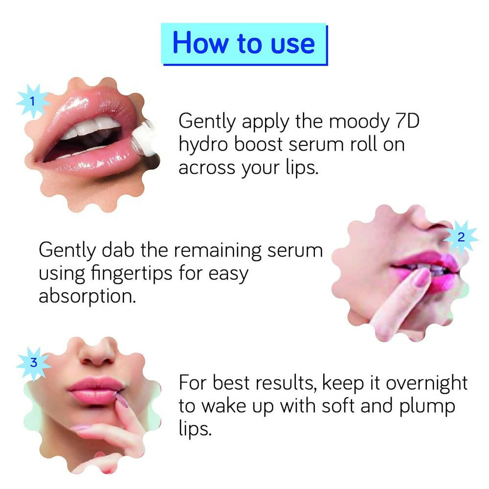 Moody 7D Hydro Burst Lip Serum Roll-On 