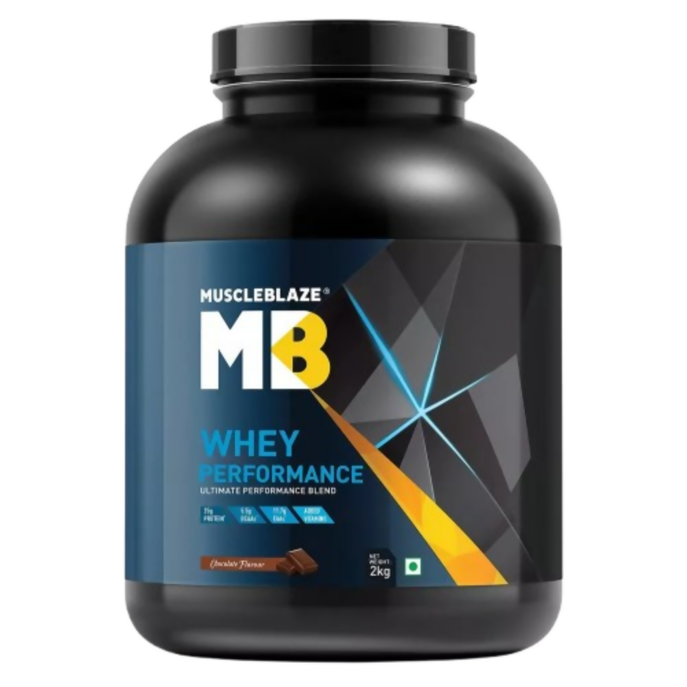 MuscleBlaze Whey Performance Protein Chocolate 