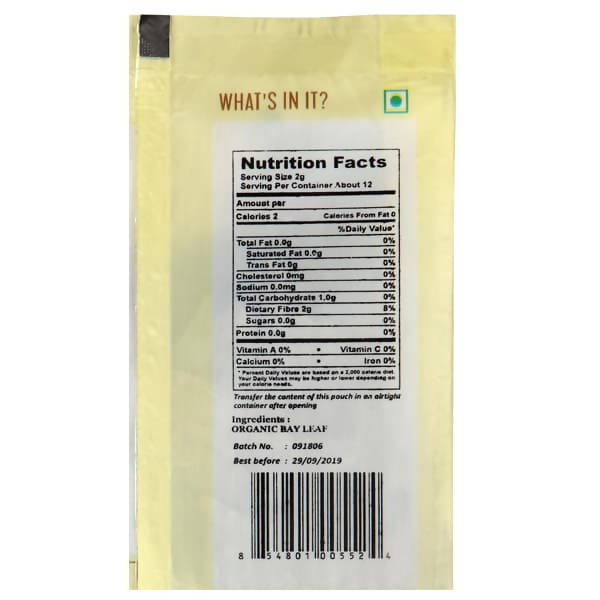 Organic Shastra Bay Leaf Whole - Grab2buy