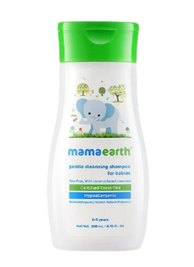 Mamaearth Gentle Cleansing Baby Shampoo For Natural Cleansers & Tear-Free Formula - Limited Time Offer 