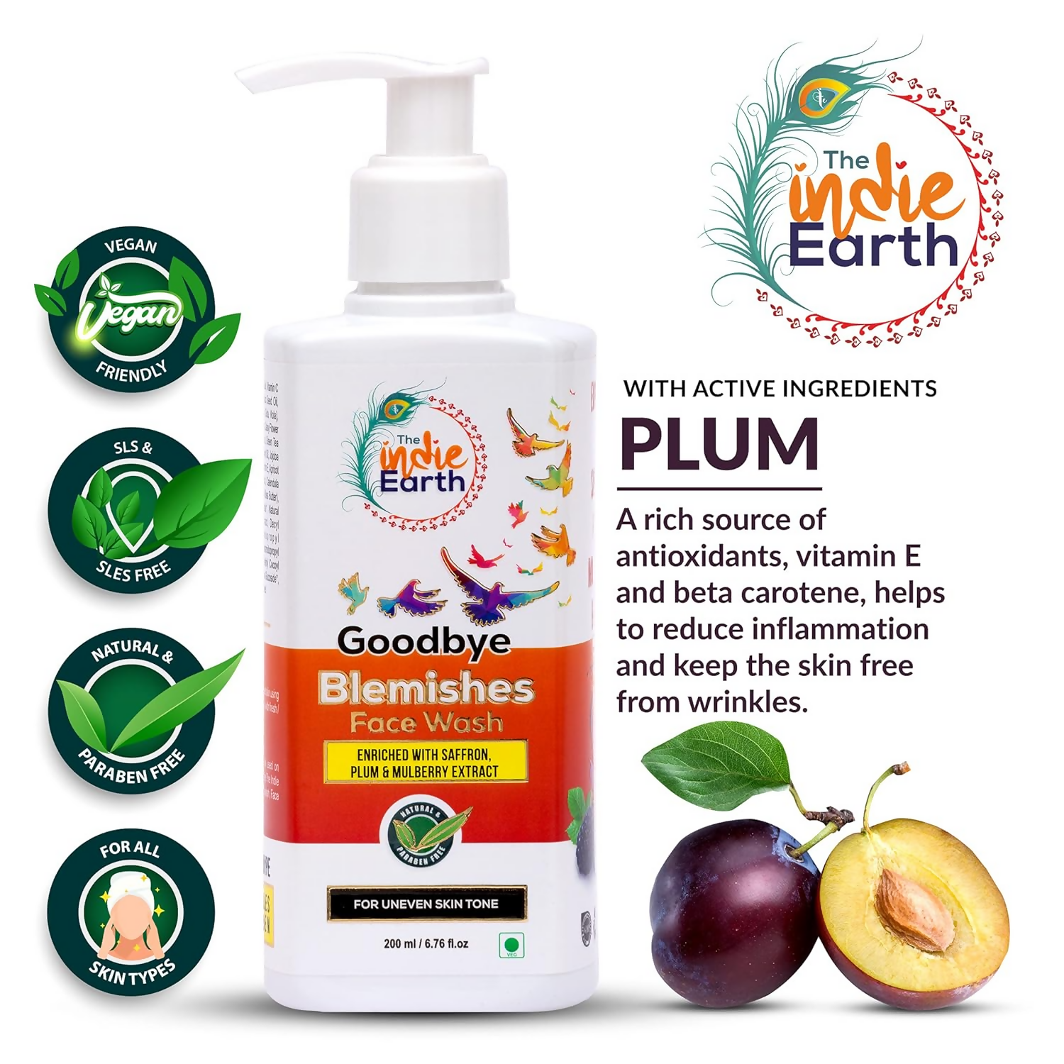 The Indie Earth Goodbye Blemish (Vitamin C) Facewash  Grab2Buy The Indie Earth Grab2Buy