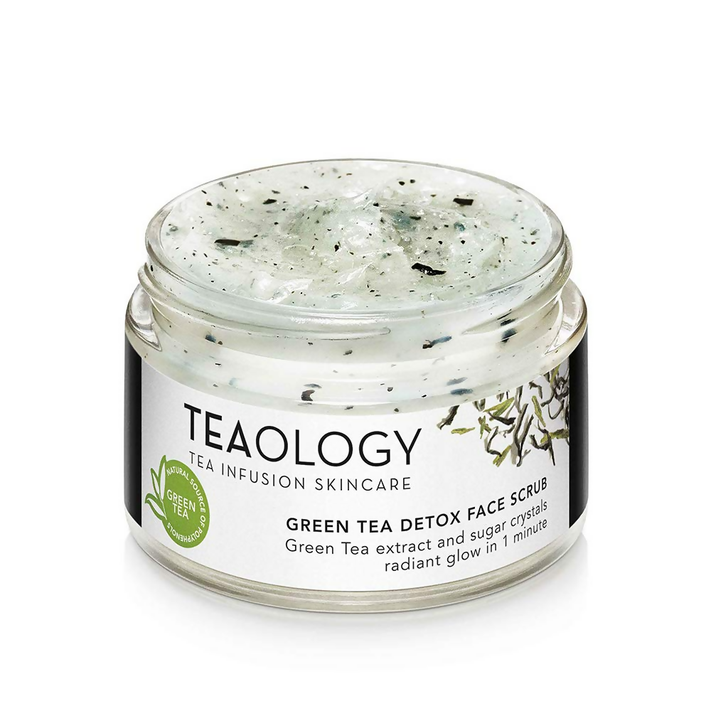 Teaology Green Tea Detox Face Scrub  Grab2Buy Teaology Grab2Buy