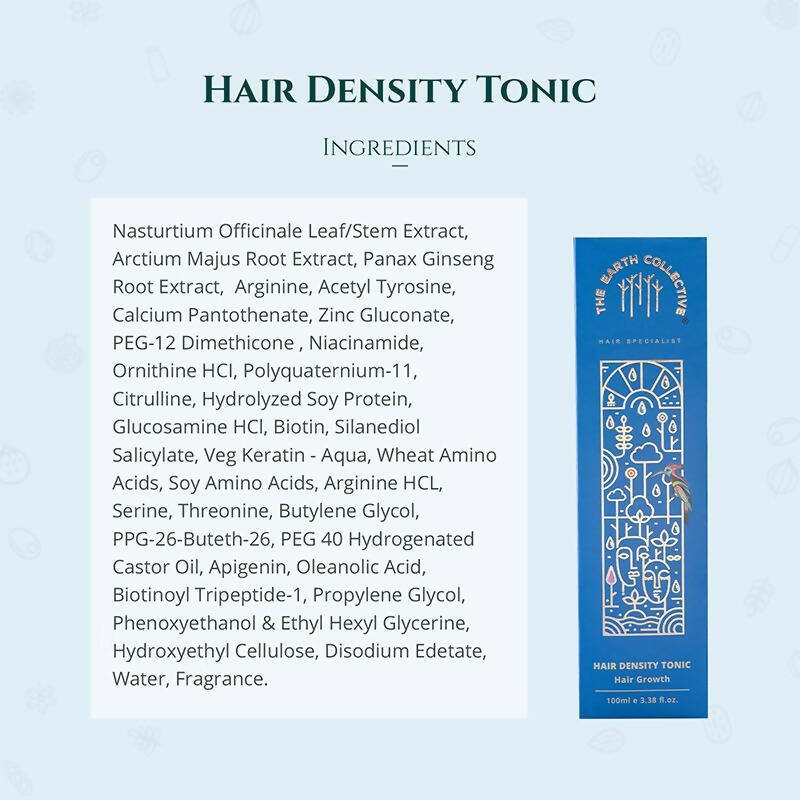 The Earth Collective Hair Density Tonic - Hair Growth  Grab2Buy The Earth Collective Grab2Buy