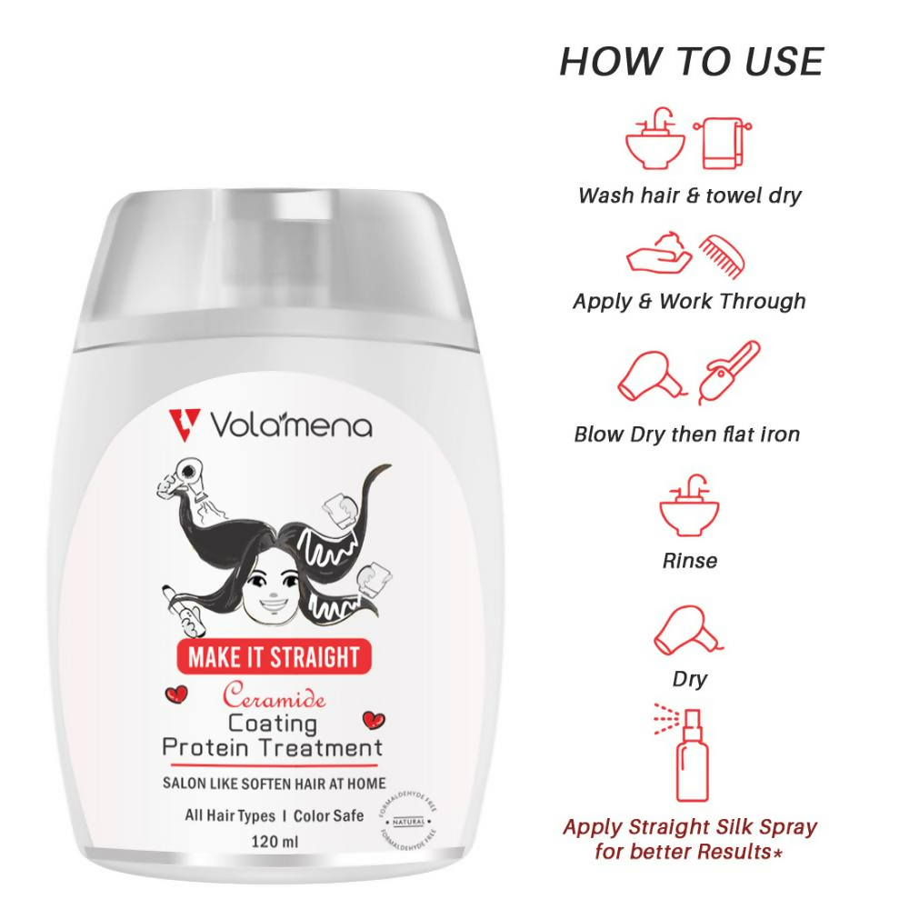 Volamena Cermaide Coating Protein Hair Treatment  Grab2Buy Volamena Grab2Buy