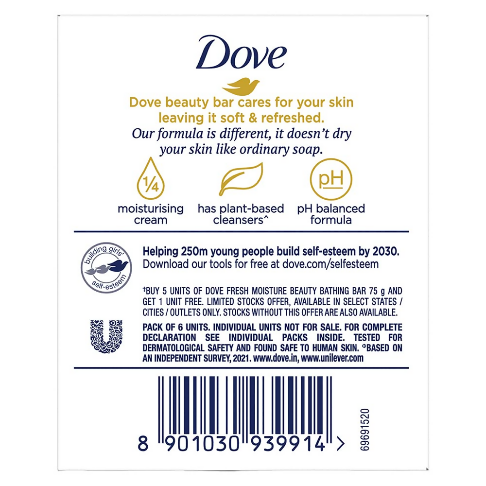 Dove Fresh Moisture Beauty Bar With Cucumber & Green Tea Leaves Scent  Grab2Buy Dove Grab2Buy