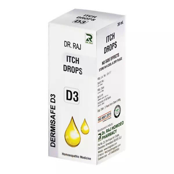 Dr. Raj Homeopathy Dermisafe D3 Drops 