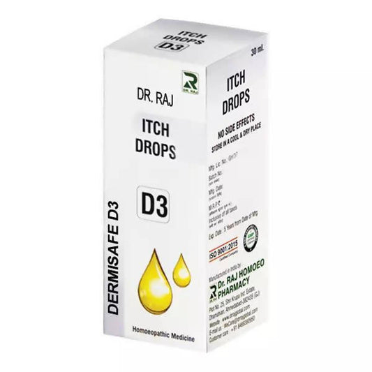 Dr. Raj Homeopathy Dermisafe D3 Drops 