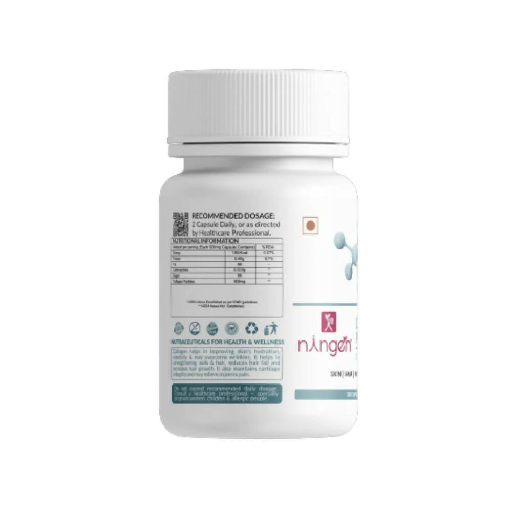 Ningen Collagen Peptides Capsules - Grab2buy