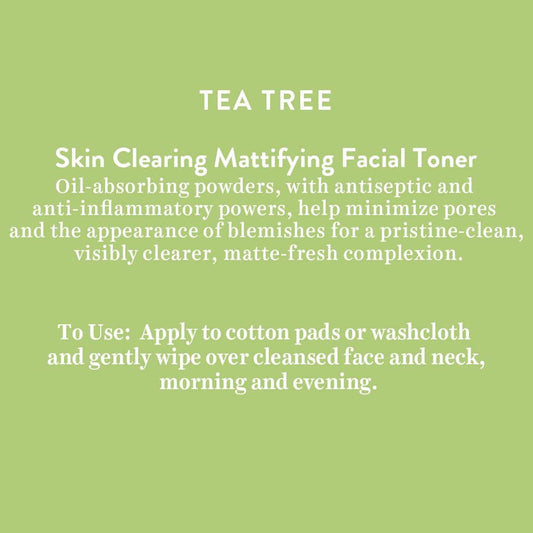 Biotique Advanced Organics Tea Tree Skin Clearing Mattifying Facial Toner - Grab2buy