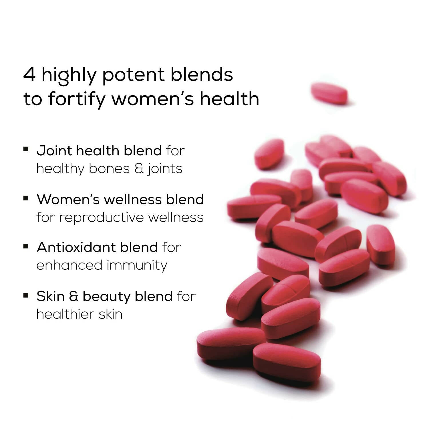 TrueBasics Advanced Multivitamin Tablets for Women 