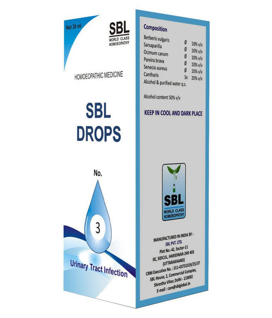 SBL Homeopathy Drops No. 3 - Grab2buy
