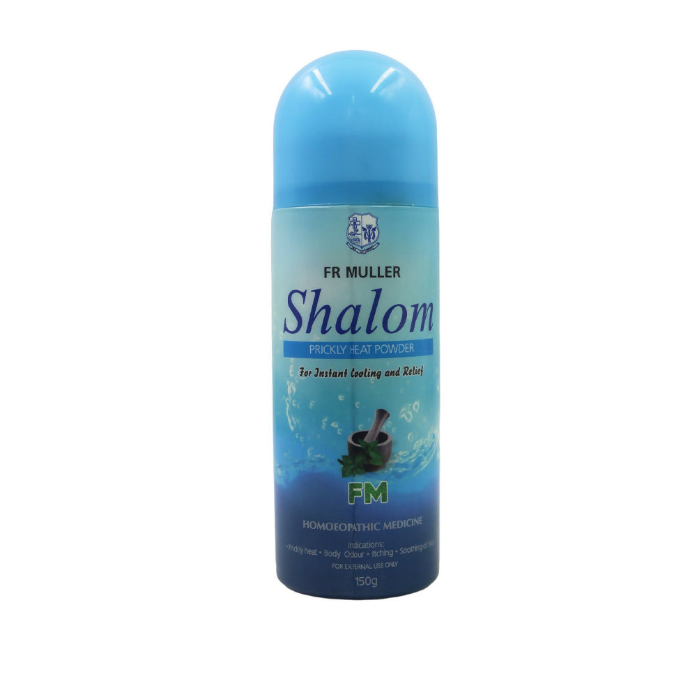 Father Muller Shalom Prickly Heat Powder(Blue) 