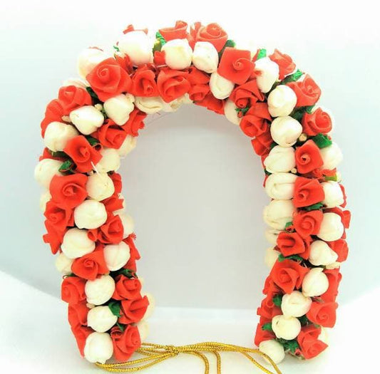 Orange Flower Mogra Gajra