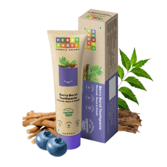 Herby Angel Baby Toothpaste Berry Burst - Herbal Kids 