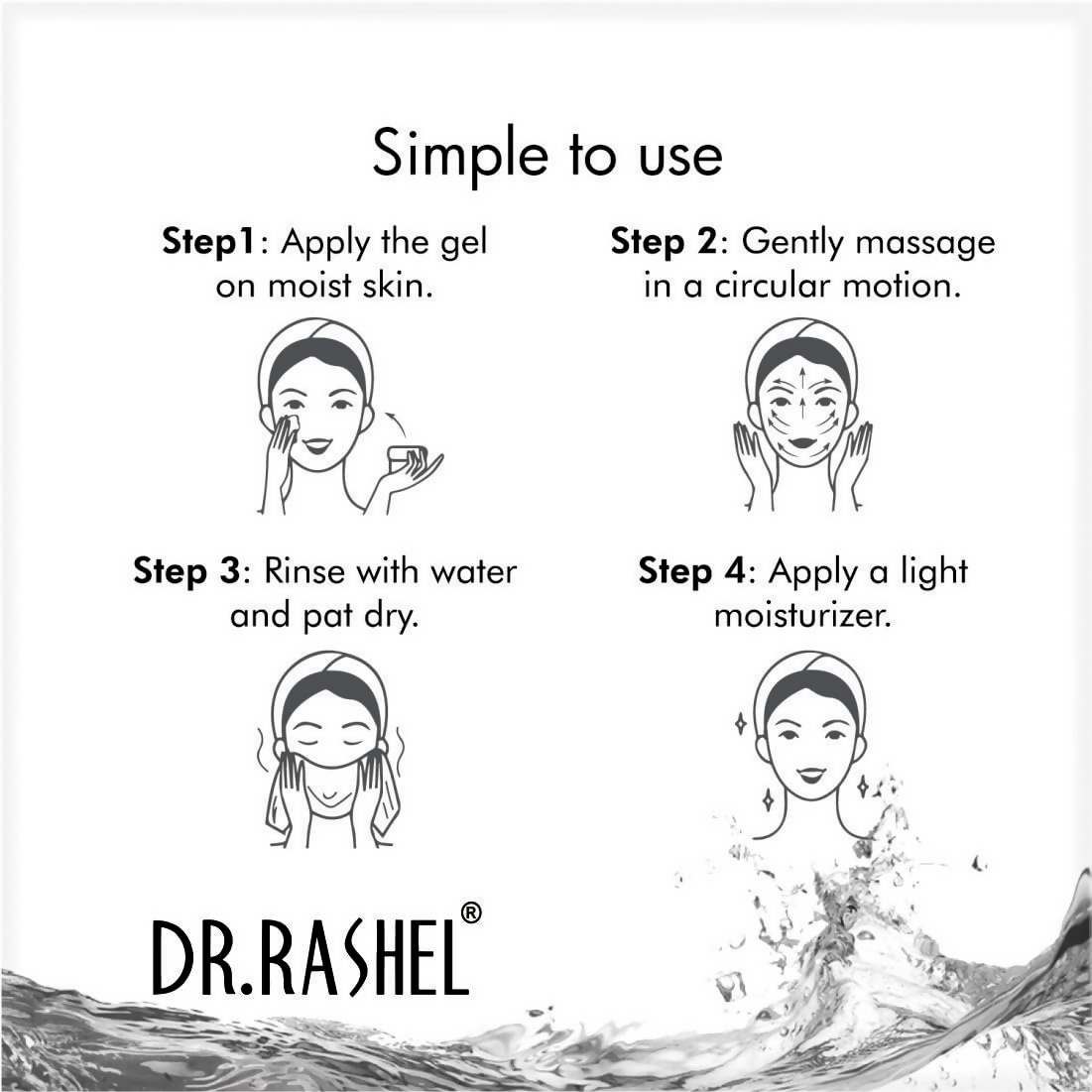Dr.Rashel Ice Blue Gel