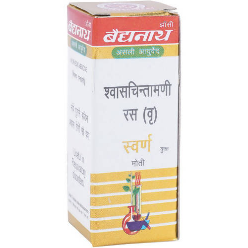 Baidyanath Swas Chintamani Ras (VR.) With Gold Tablets