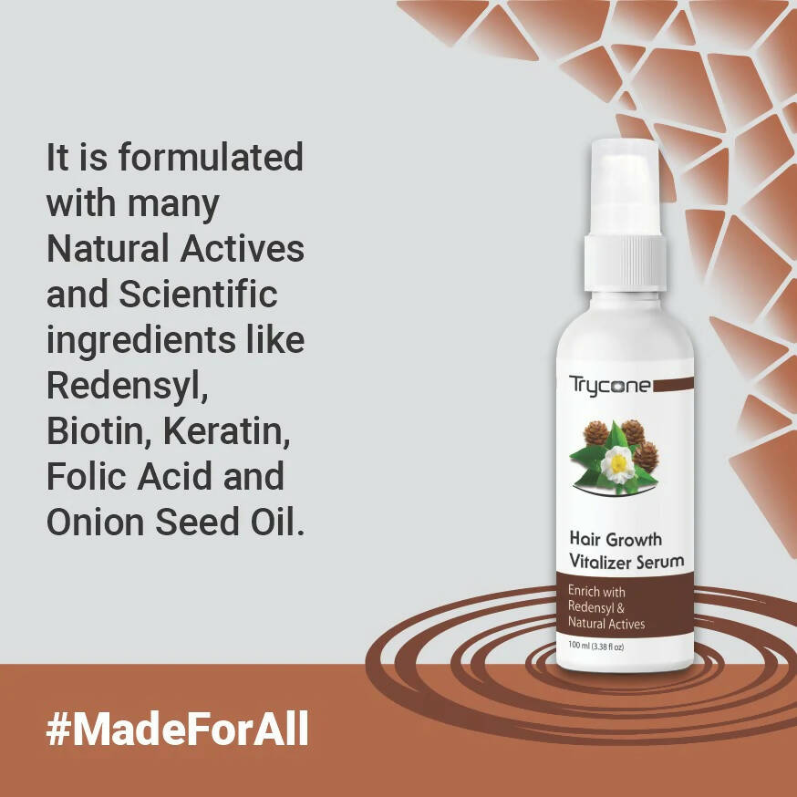 Trycone Hair Growth Vitalizer Serum  Grab2Buy Trycone Grab2Buy