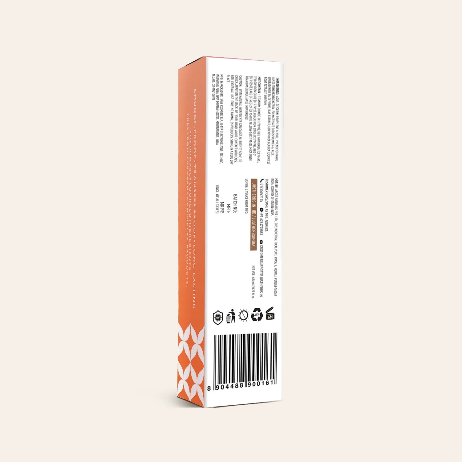 WATER BABY LIP AND CHEEK TINT | ALOE VERA + LIQUORICE ROOT Orange You Cute 