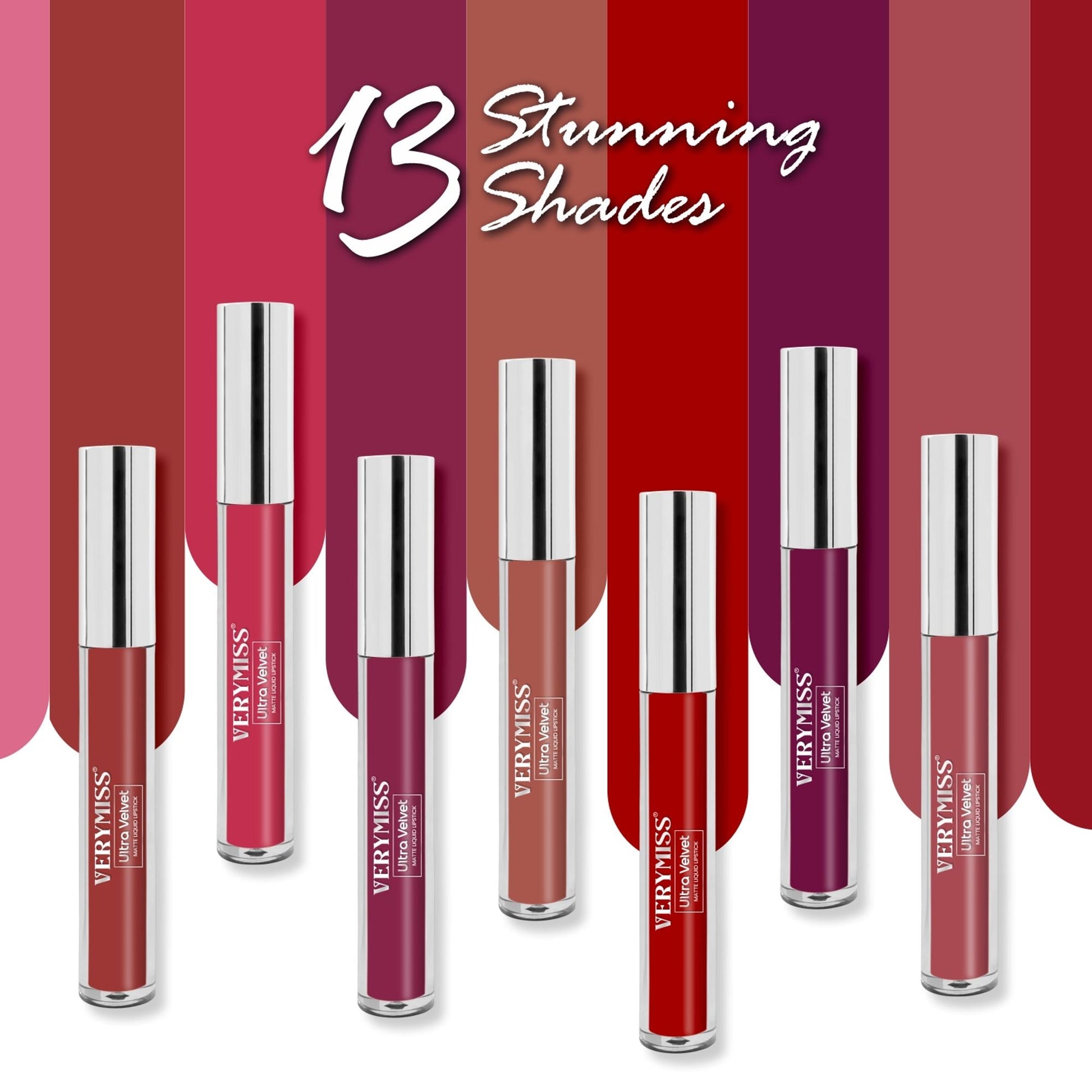 VERYMISS Ultra Velvet Matte Liquid Lipstick - 205 Carmine  Grab2Buy VERYMISS Grab2Buy