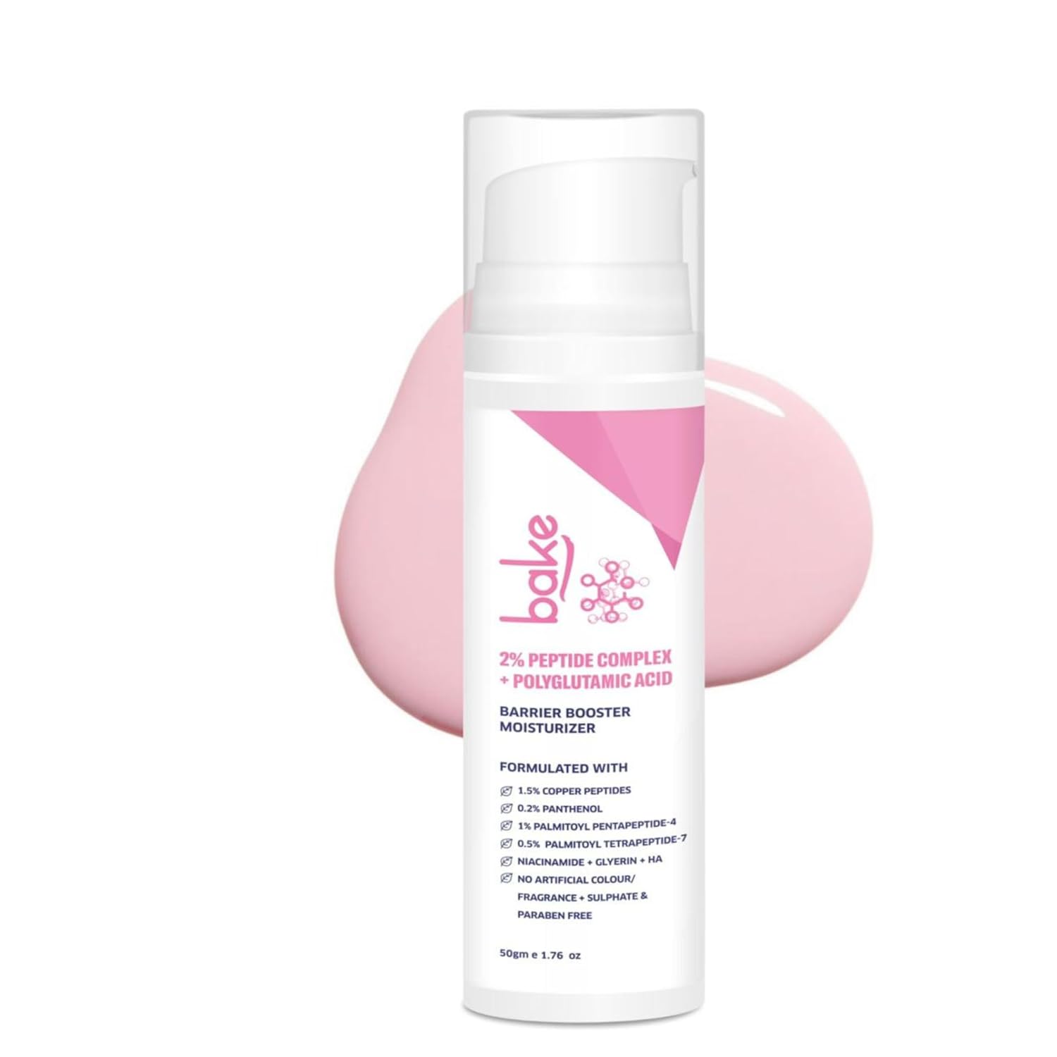 Bake Super Glow+ Glazed Peptide Barrier Repair Moisturizer  Grab2Buy Bake Grab2Buy