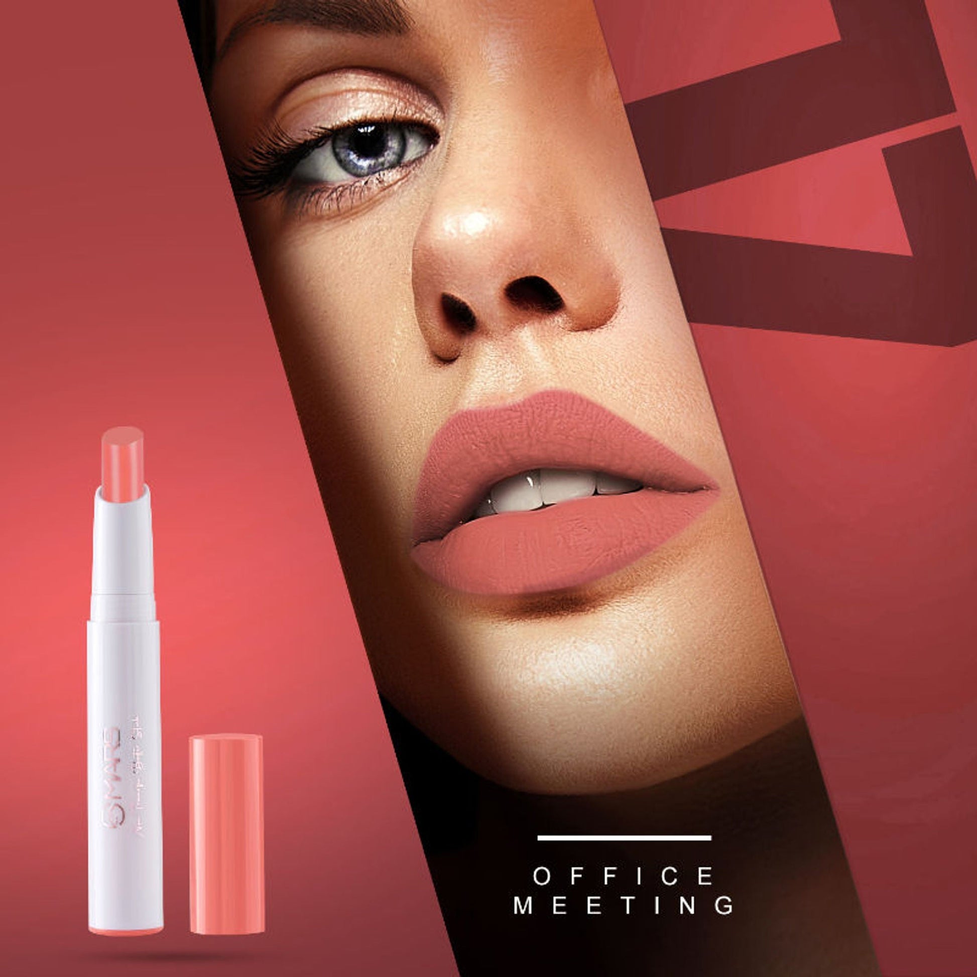 MARS Cosmetics Non Transfer Butter Stick - 17 Office Meeting 