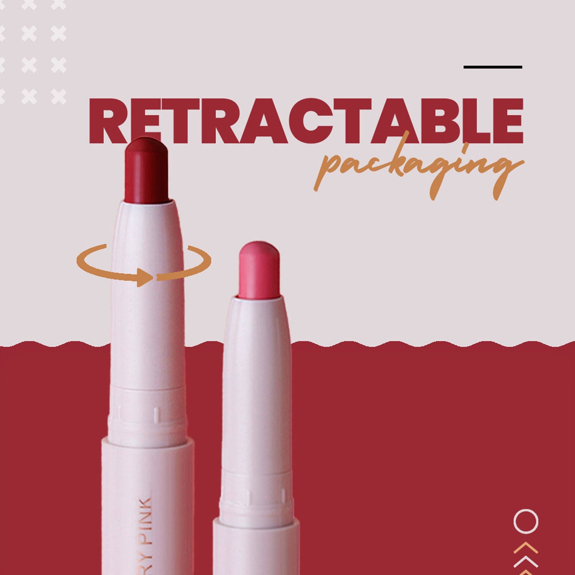 MARS Cosmetics Retractable Poppins Lipstick - Blushing Nude 