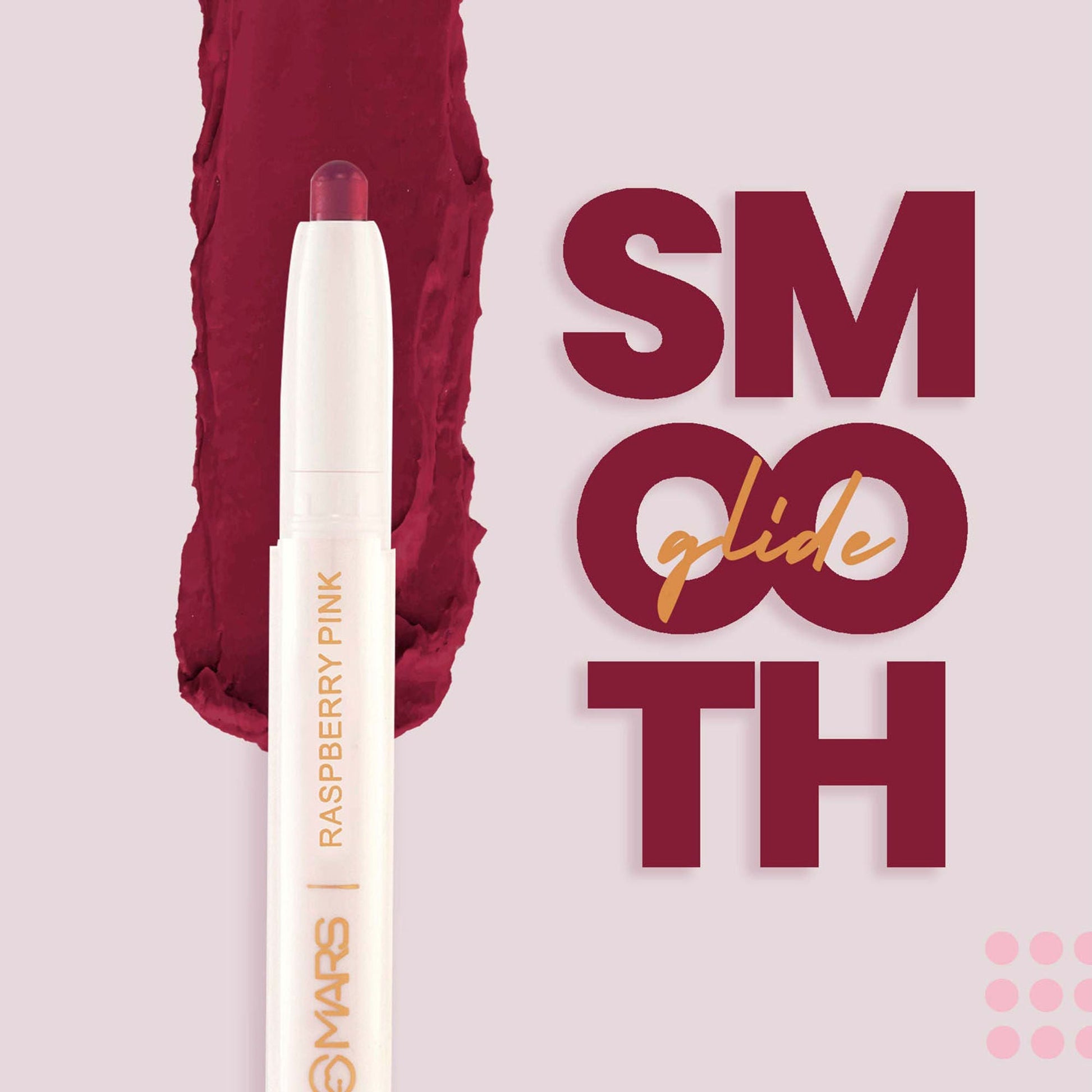 MARS Cosmetics Retractable Poppins Lipstick - Striking Magenta - 23 