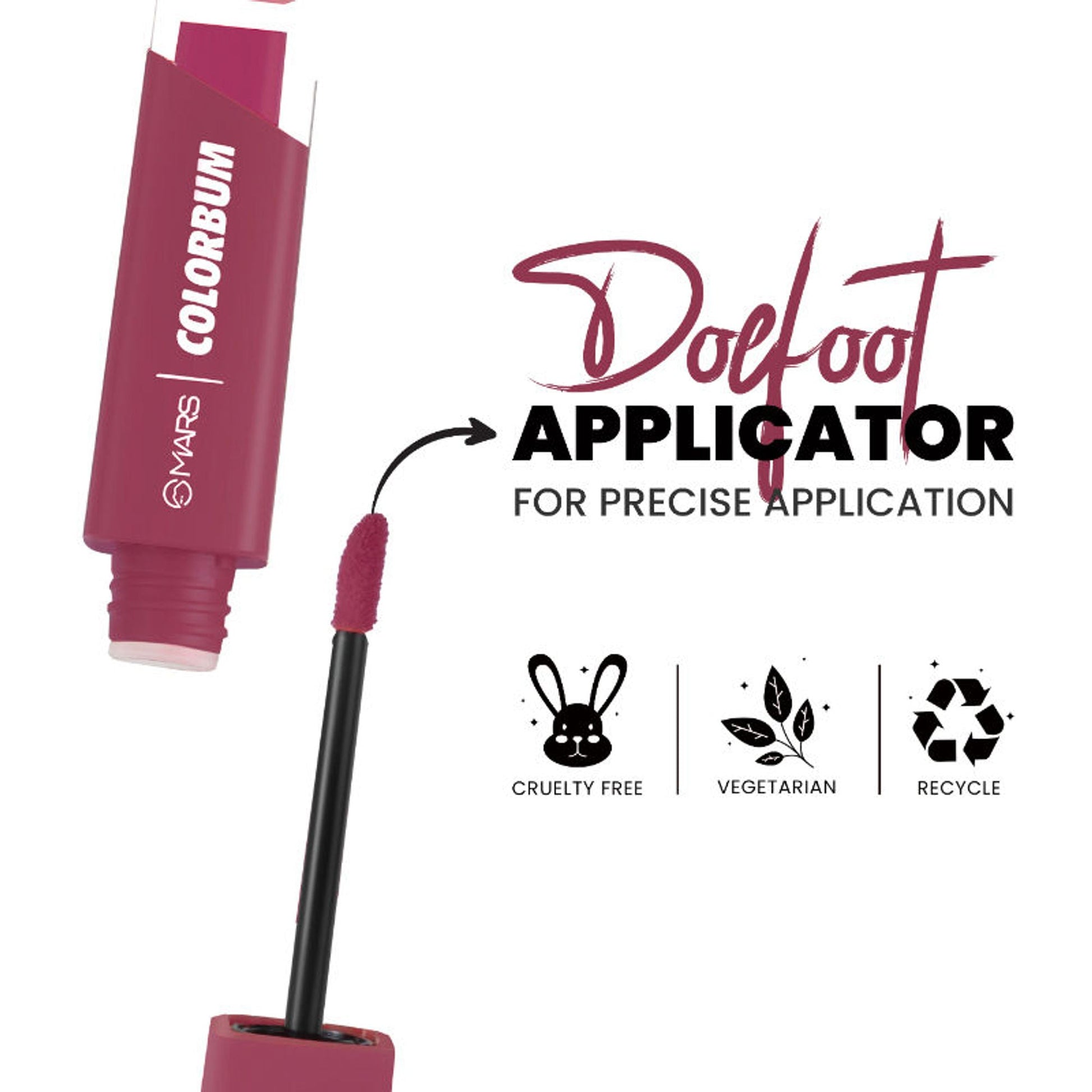 MARS Cosmetics Colorbum Liquid Matte Lipstick - 06-Peachy Prague 