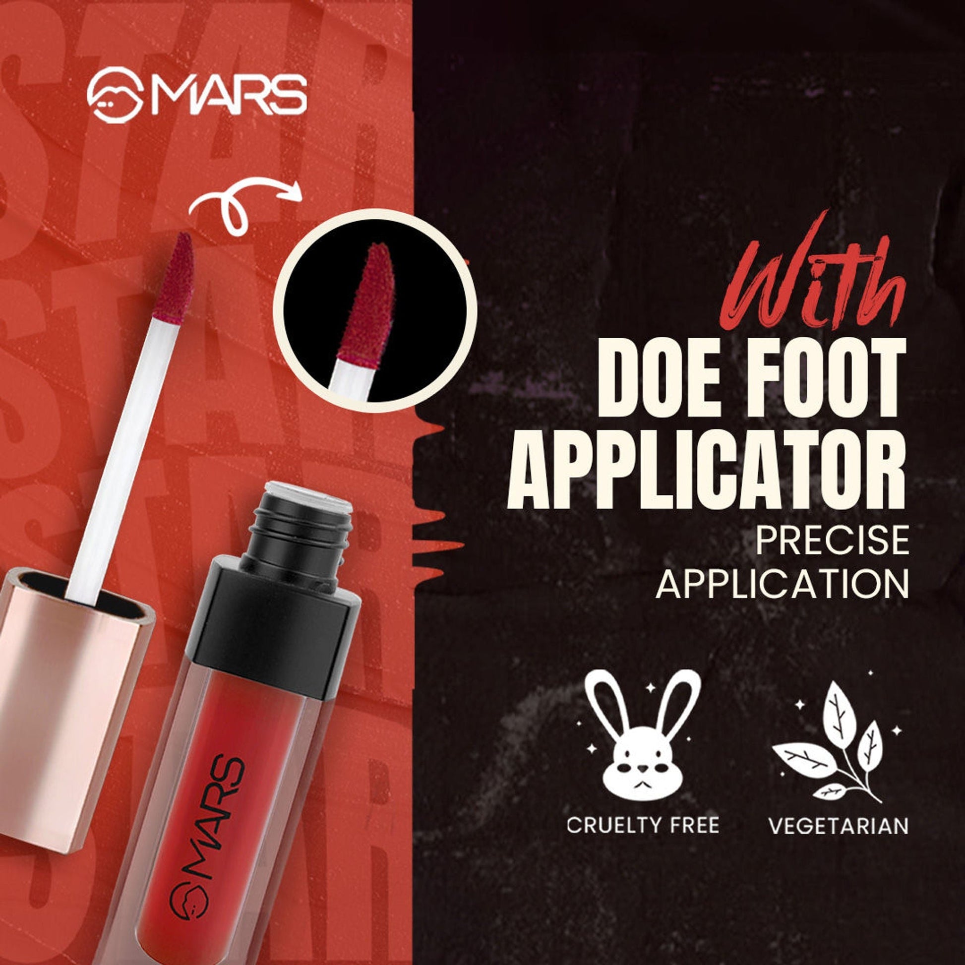 MARS Cosmetics Popstar Non Drying Liquid Mousse Lipstick - 19 Glory 