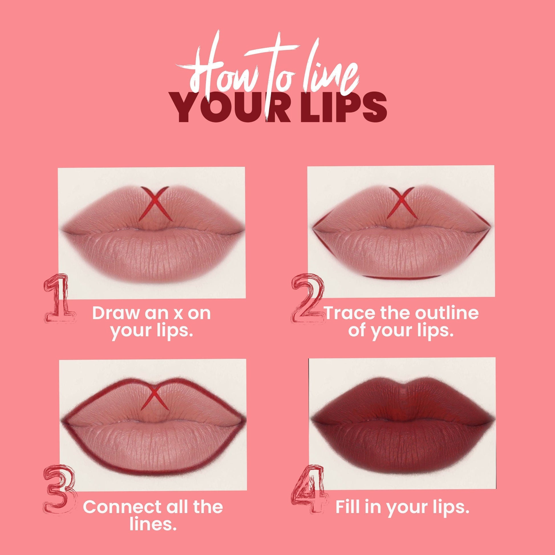 MARS Cosmetics Matte Lip Liner Set of 10 - Set B 