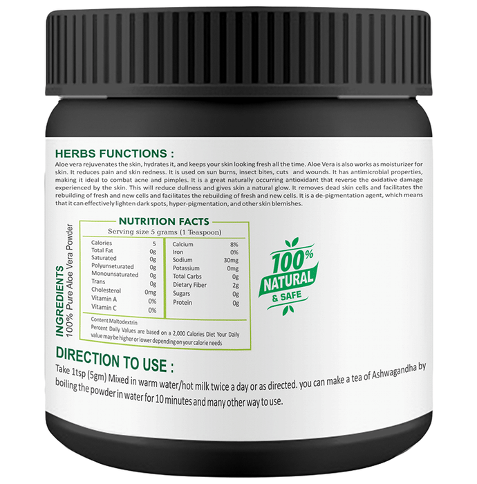Sabates Aloe Vera Powder 