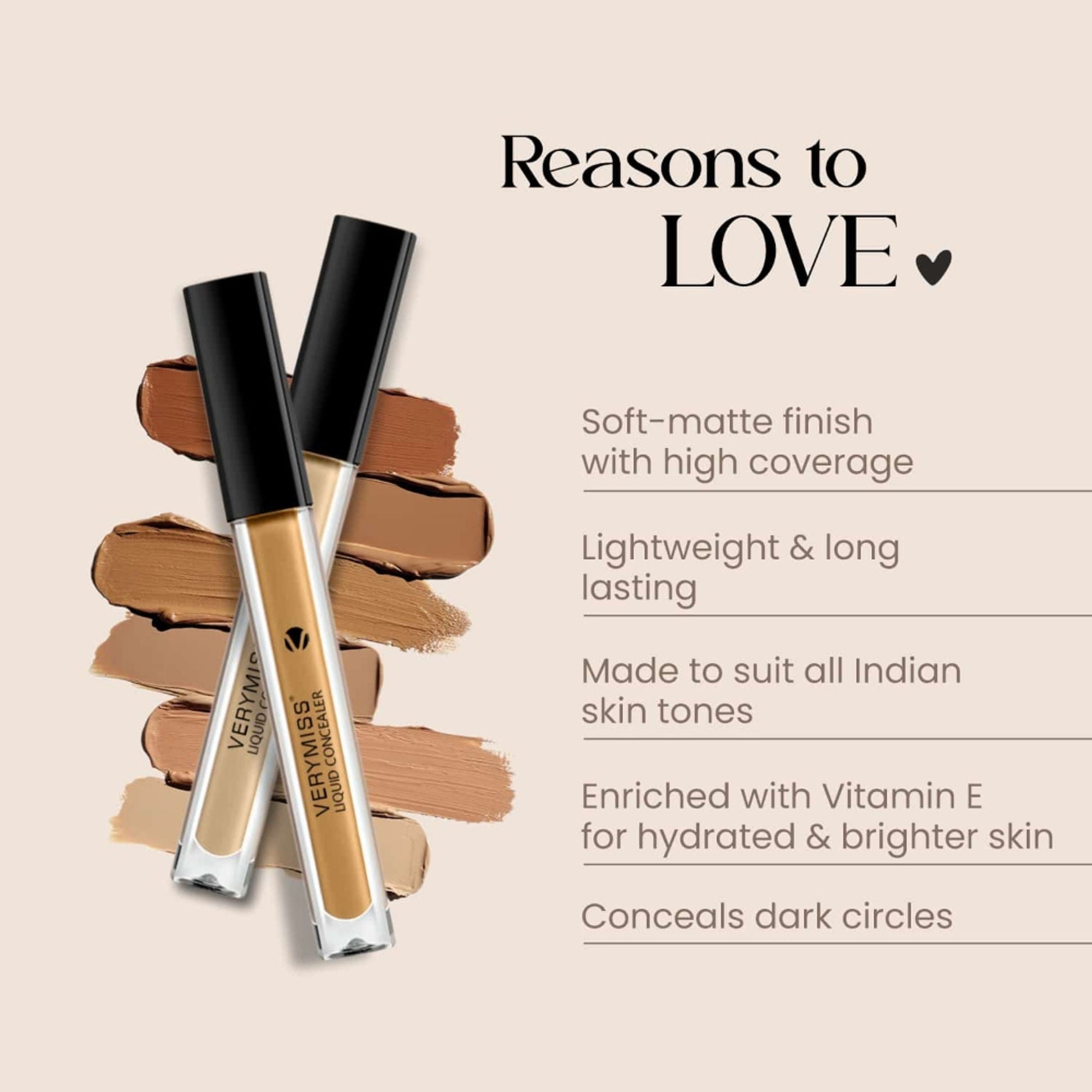 VERYMISS Liquid Concealer - 03 Honey  Grab2Buy VERYMISS Grab2Buy