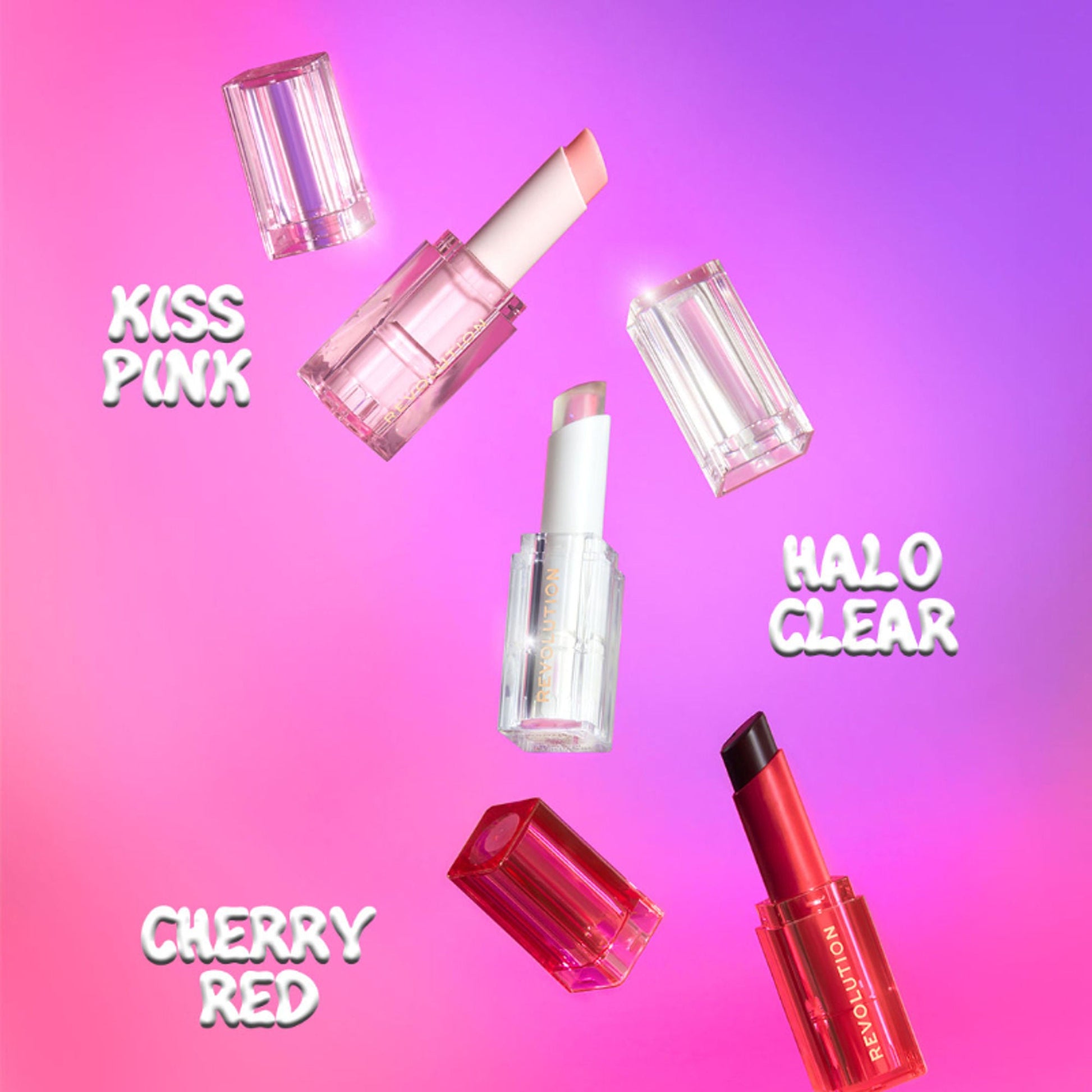Makeup Revolution Mood Switch Aura Lip Balm - Kiss Pink
