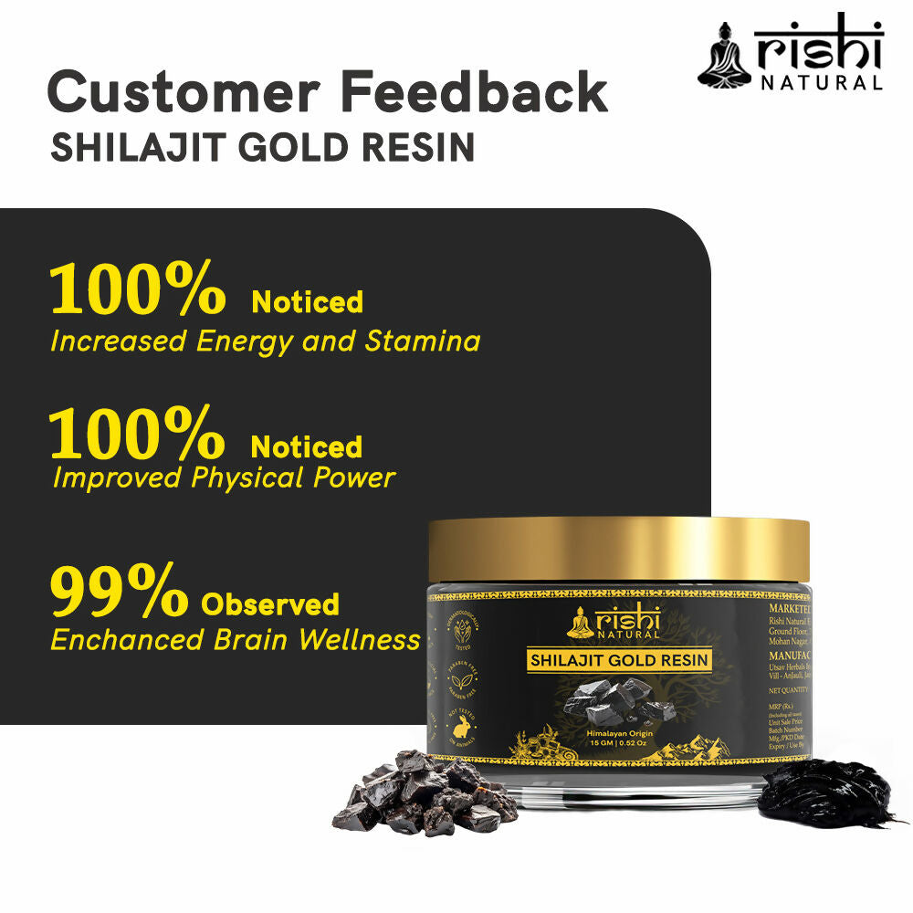 Rishi Natural Himalayan SJ Gold Resin 