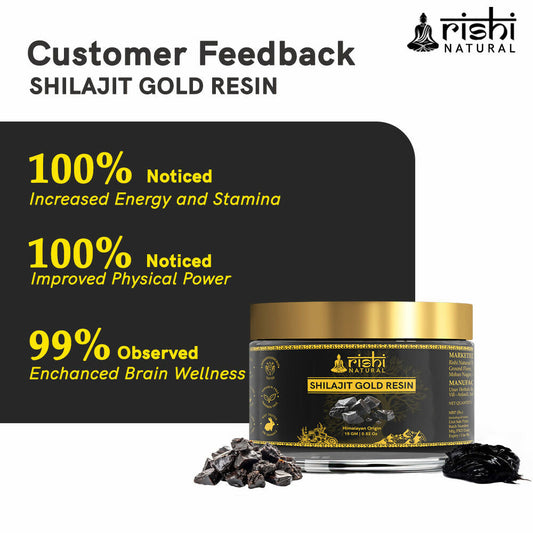 Rishi Natural Himalayan SJ Gold Resin 