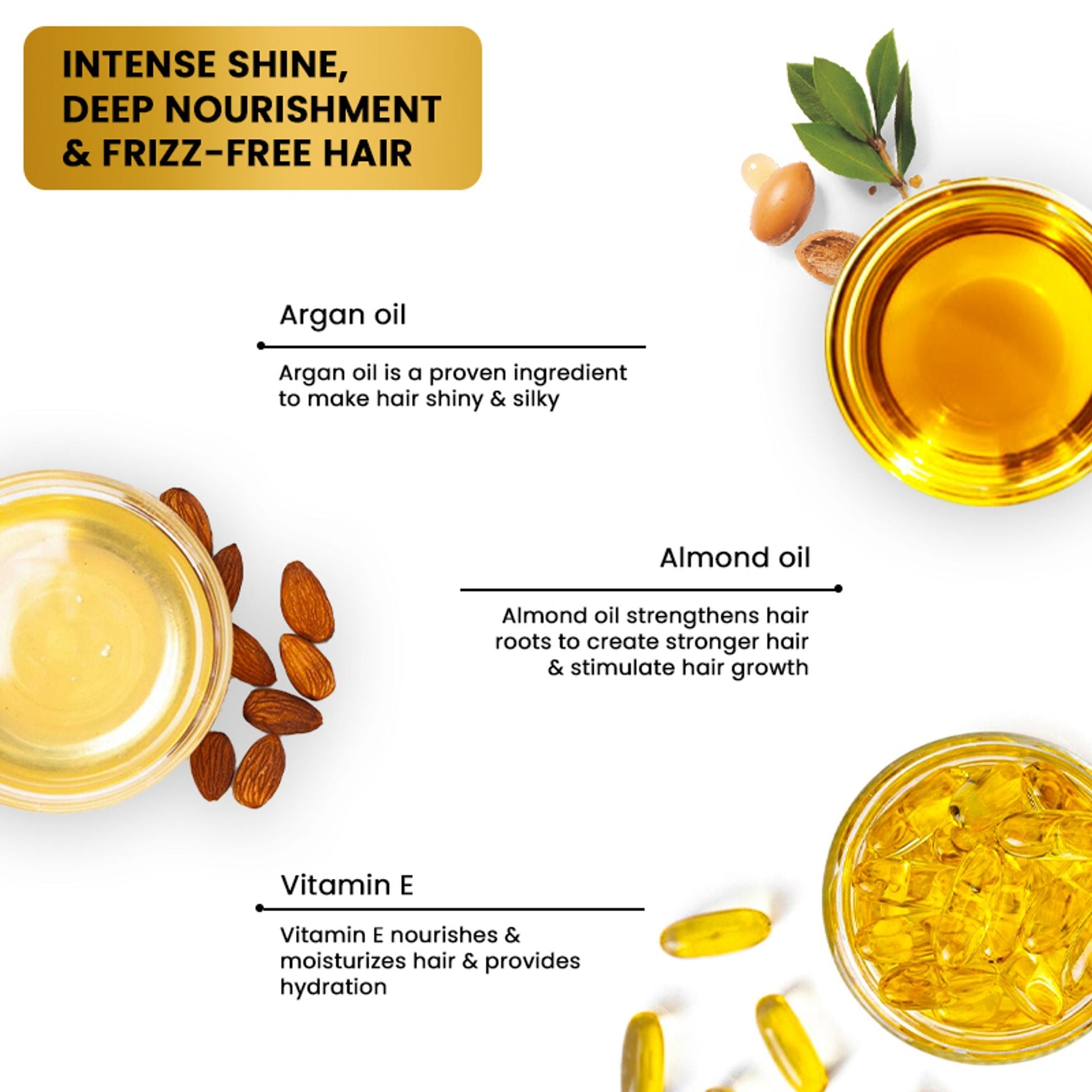 The Skin Story Anti Frizz Hair Serum For Smooth Shiny Silky Hair with Vit E Argan Oil  Grab2Buy The Skin Story Grab2Buy