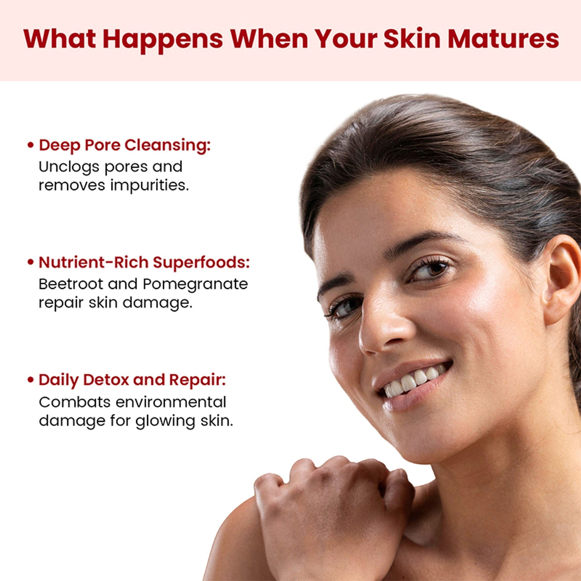 The Skin Story Beetroot Glow Foaming Face Wash For Dark Spots Anti-Aging Cleanses  Grab2Buy The Skin Story Grab2Buy