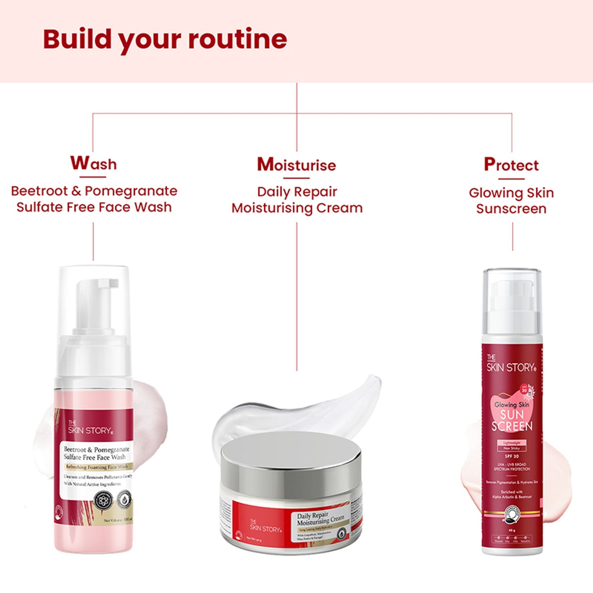 The Skin Story Beetroot Glow Foaming Face Wash For Dark Spots Anti-Aging Cleanses  Grab2Buy The Skin Story Grab2Buy