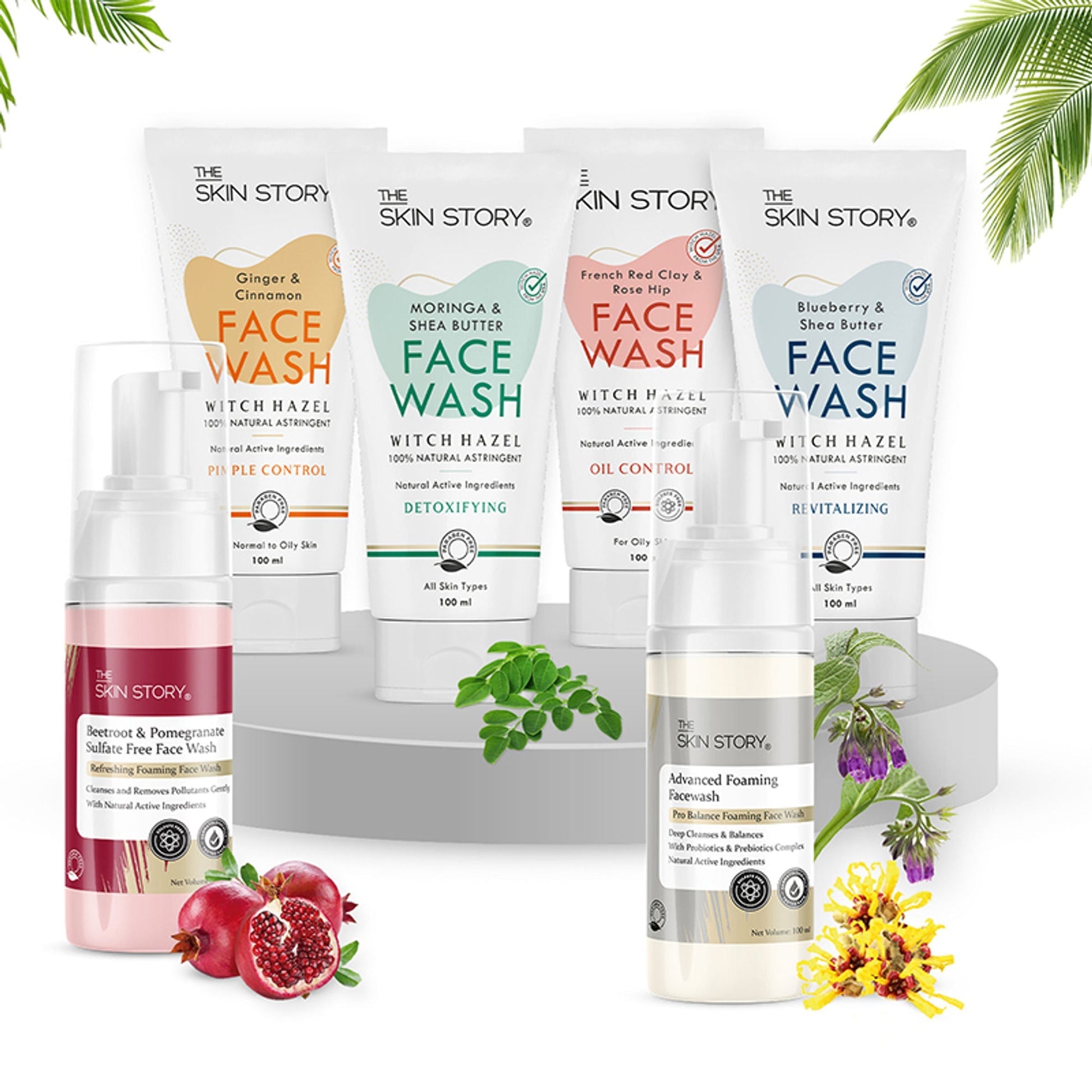 The Skin Story Sulphate Free Foaming Face Wash  Grab2Buy The Skin Story Grab2Buy