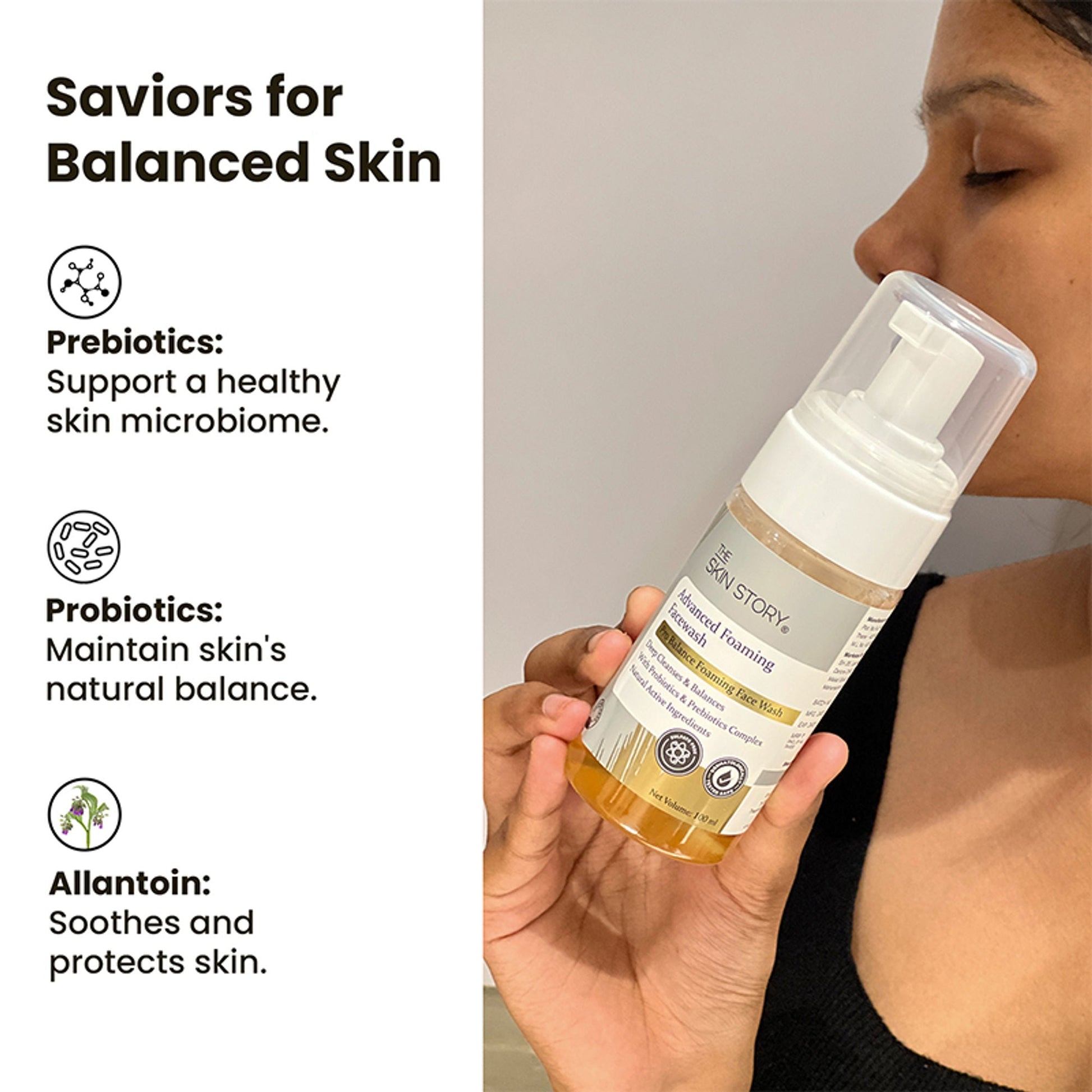 The Skin Story Sulphate Free Foaming Face Wash  Grab2Buy The Skin Story Grab2Buy